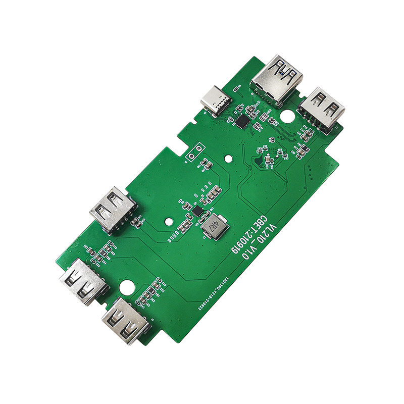 USB-C multi-functional docking station with 12V DC power supply