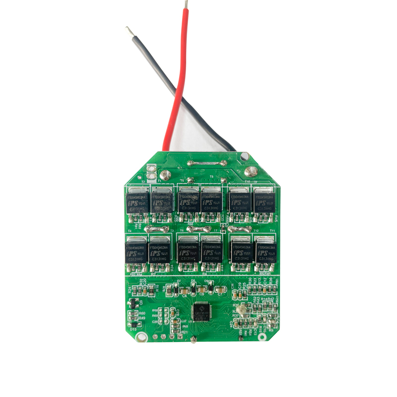 Brushless angle grinder controller parameters