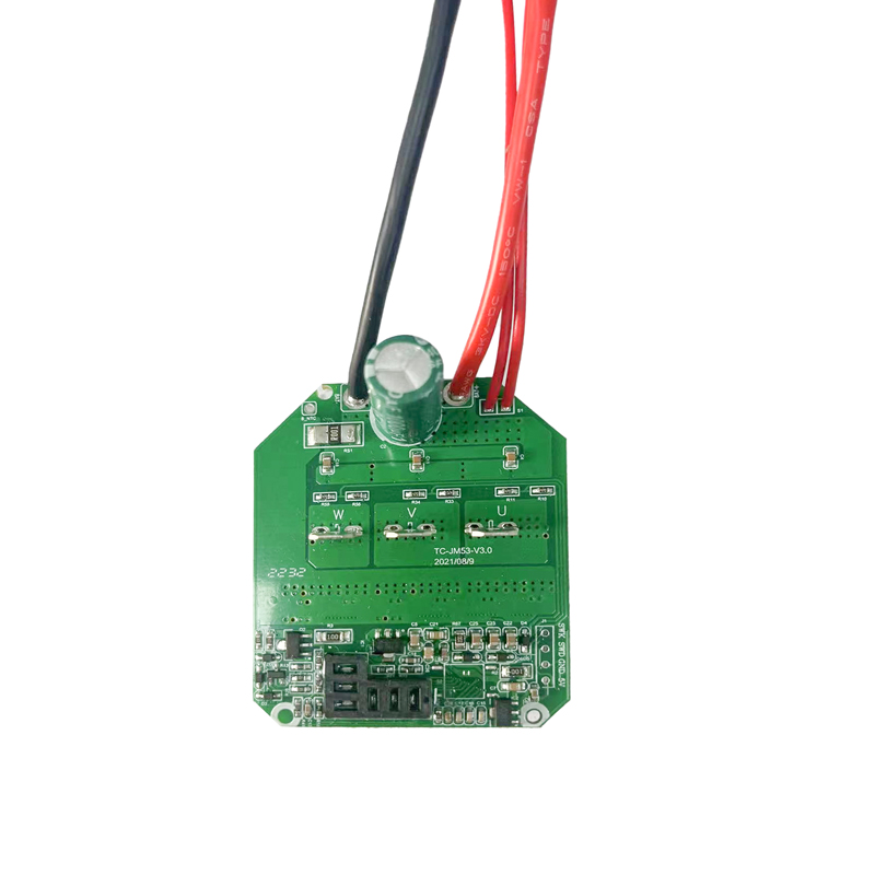 Brushless electric chain saw controller parameters