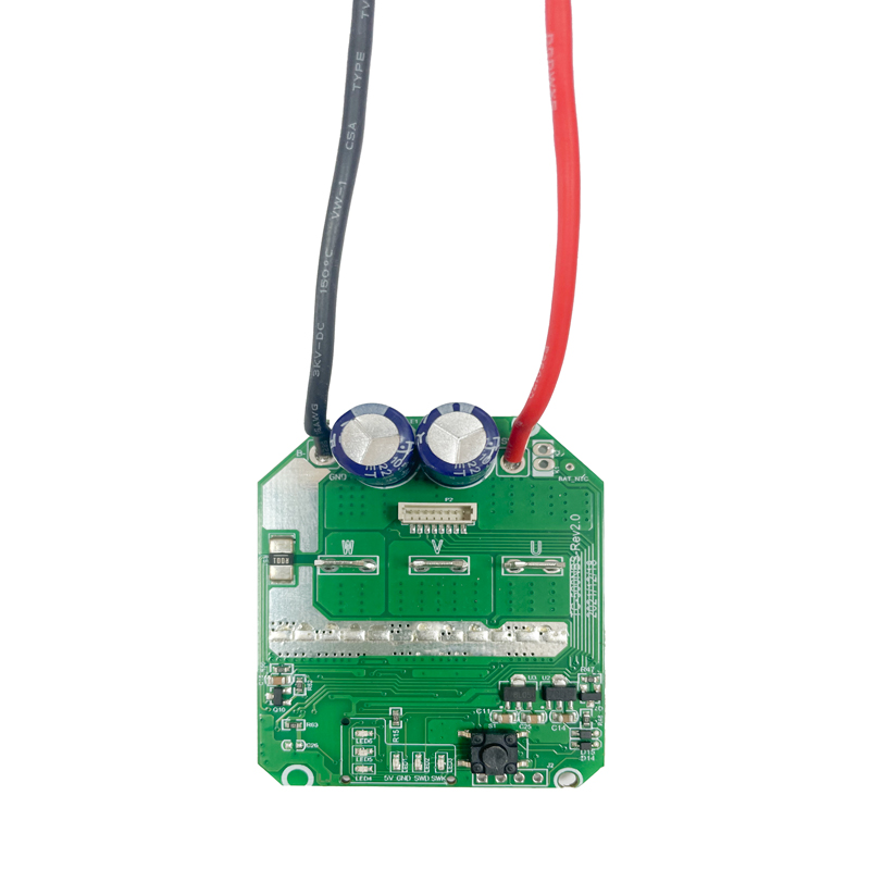 Brushless angle grinder controller parameters